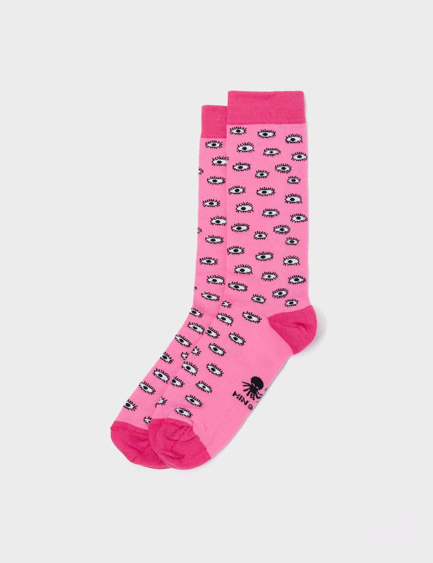 Fuchsia Socks - All Over Eyes