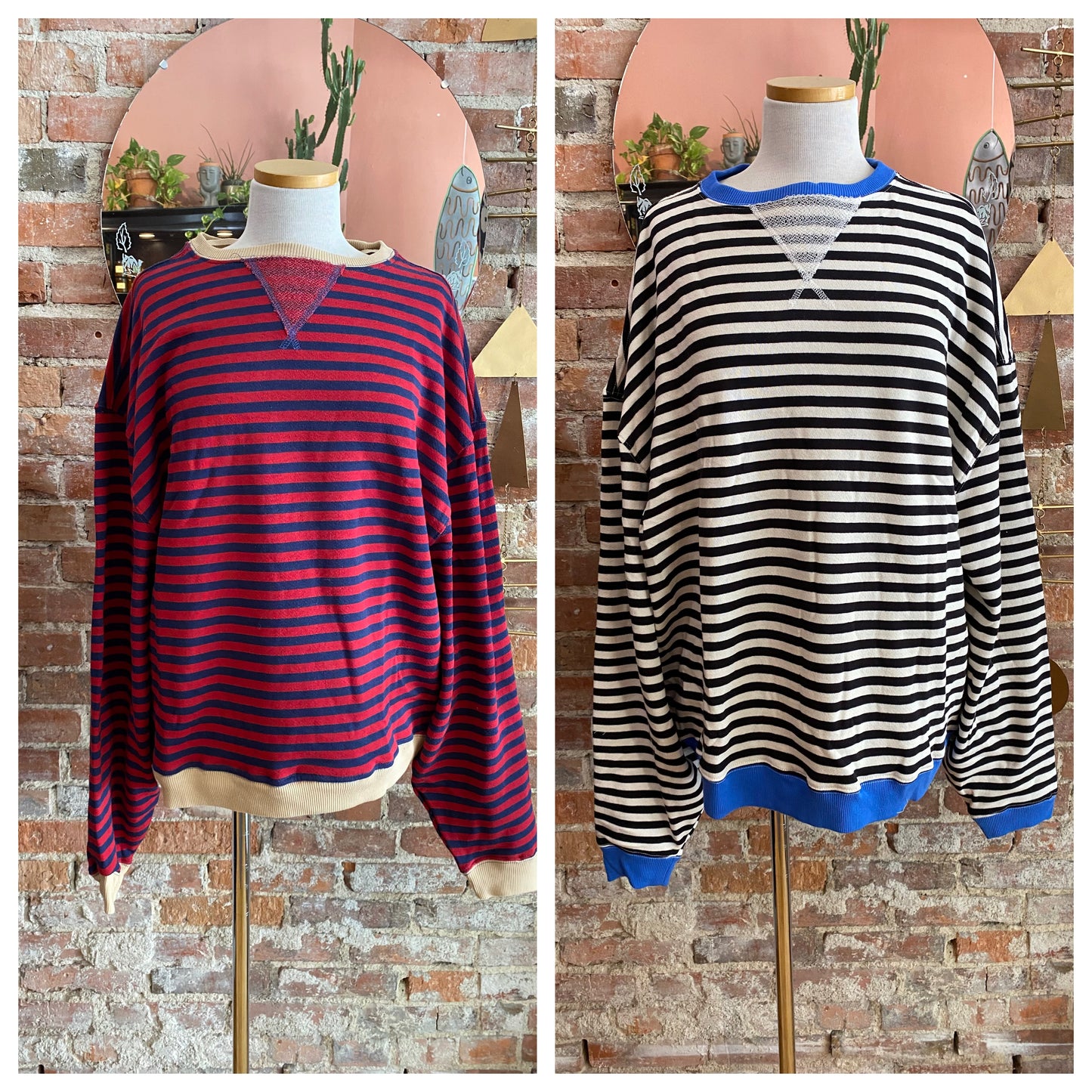 Classic Striped Crew