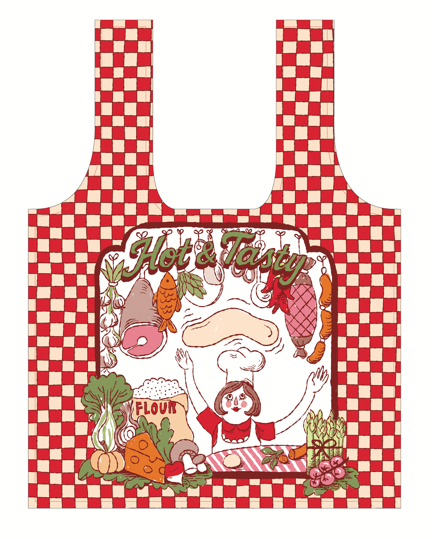 Pizza Art Sack® - Eco-Friendly Reusable Tote