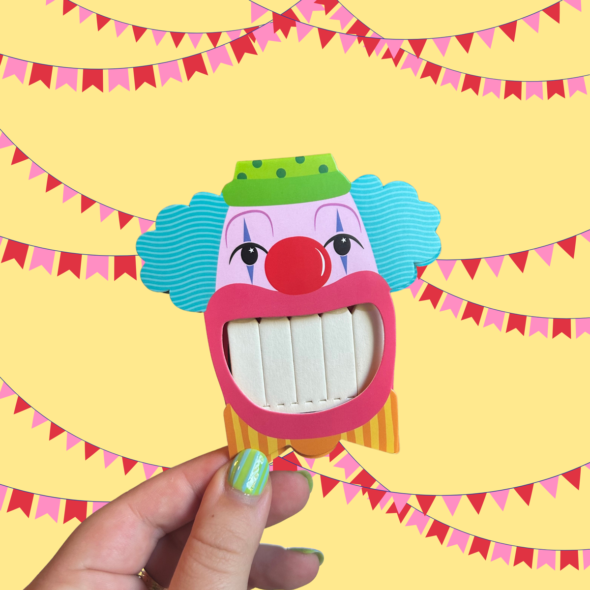 Clown Teeth Matchbook