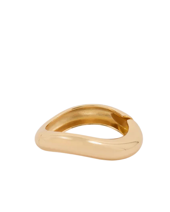 Editorial Hinge Bracelets 14K Gold PVD- Recycled 