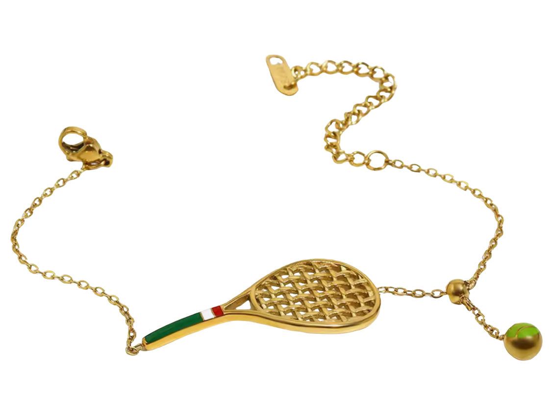 Country Club- Tennis Bracelet - PVD Enamel- Waterproof