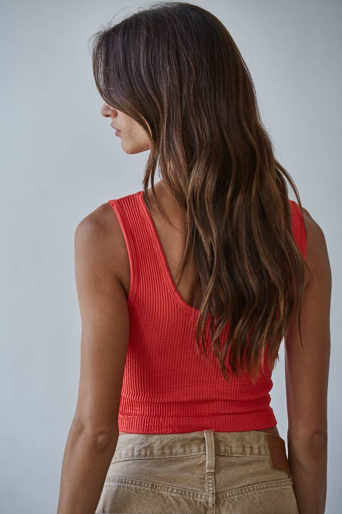 UV Neck Reversible Tank Top