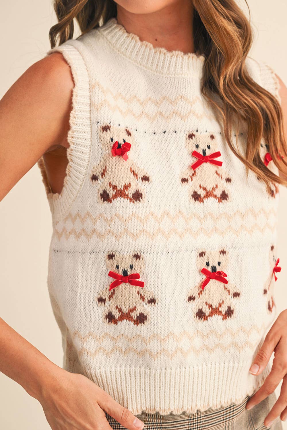 Teddy Bear Sweater Vest
