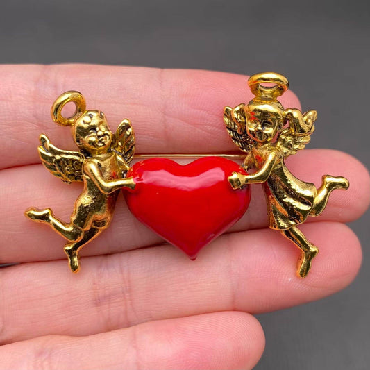 Angel Heart Brooch