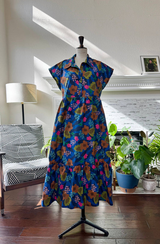 Colored garden dress