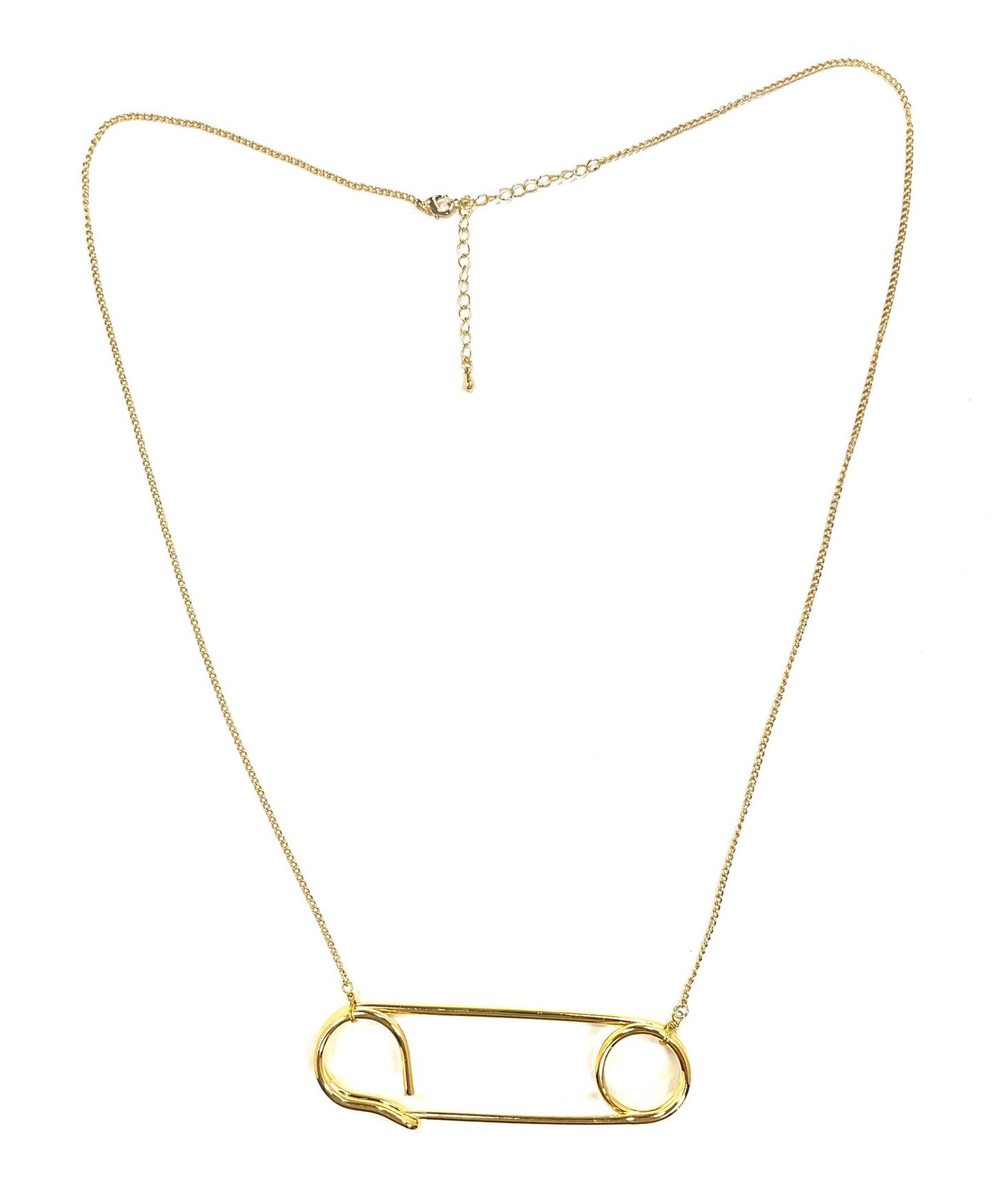 Paperclip Pendant Necklace