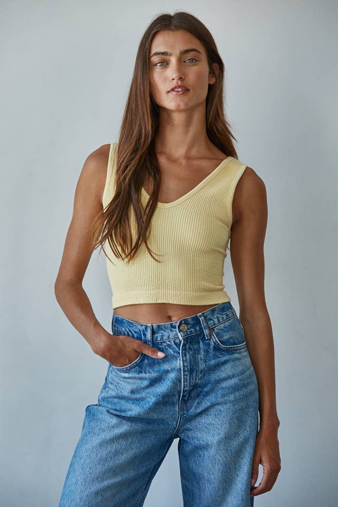 UV Neck Reversible Tank Top