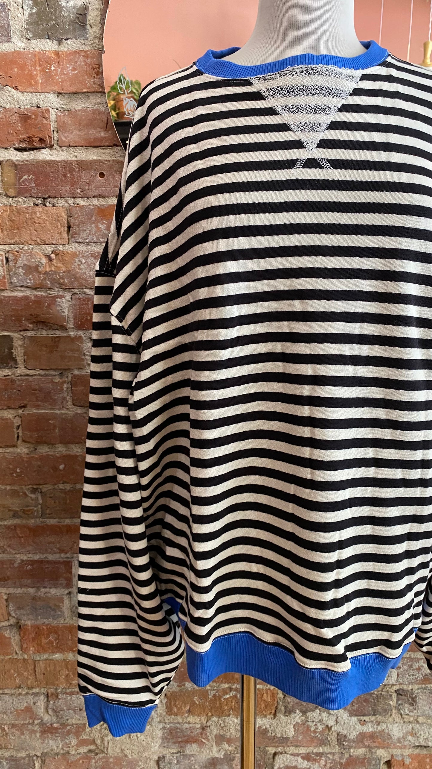 Classic Striped Crew