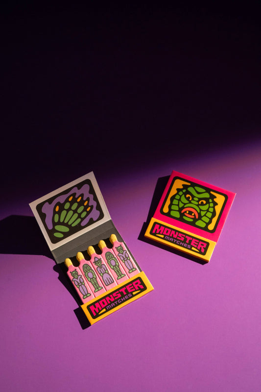 Monster Matchbook- Swamp Creature