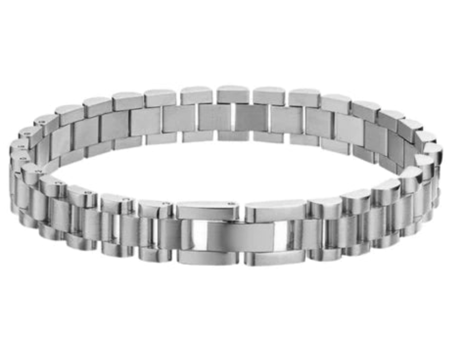  Watch Band Link Bracelet, Bangle.  Steel Rol - X - Tsuru
