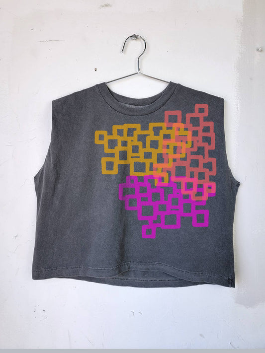 Squares Women's Heavyweight Muscle Tee