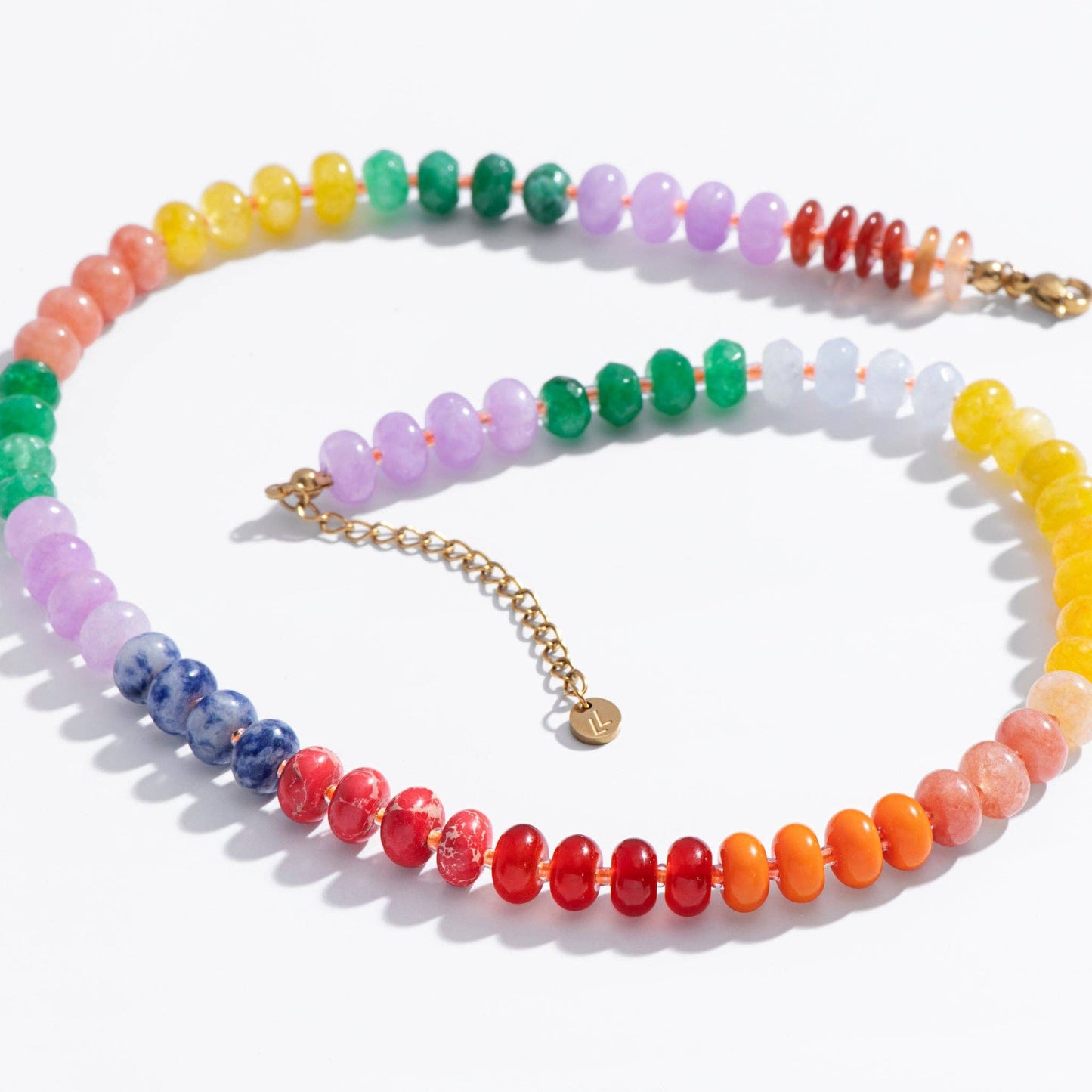 18k PVD stainless steel Carlton Necklace