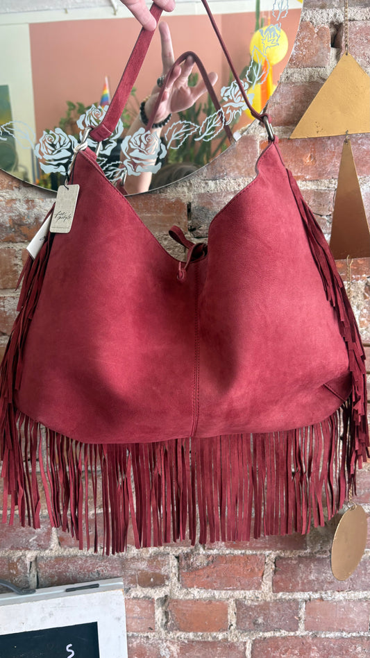 Finn Fringed Shoulder Bag