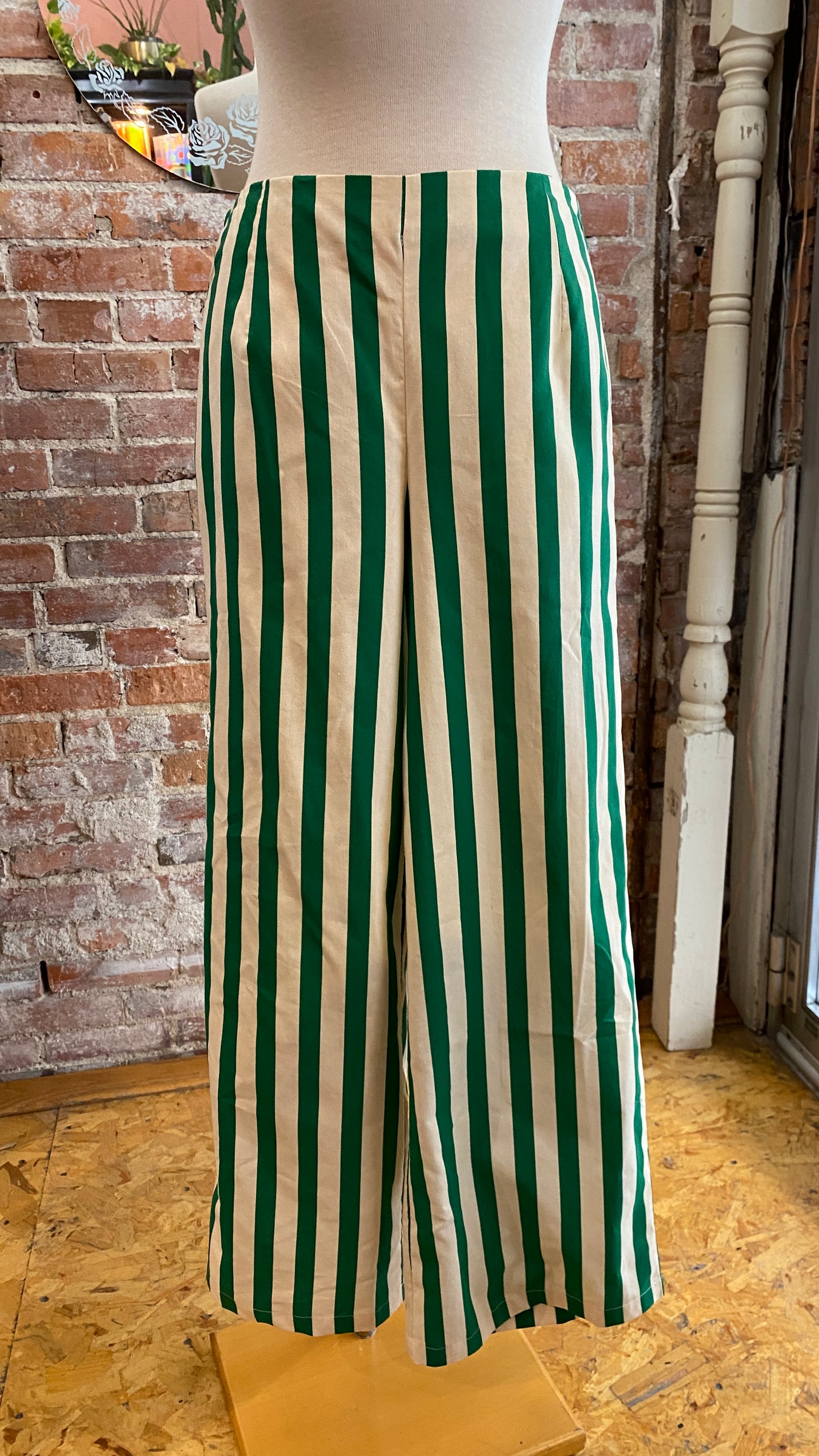 Bamboo Green Trousers