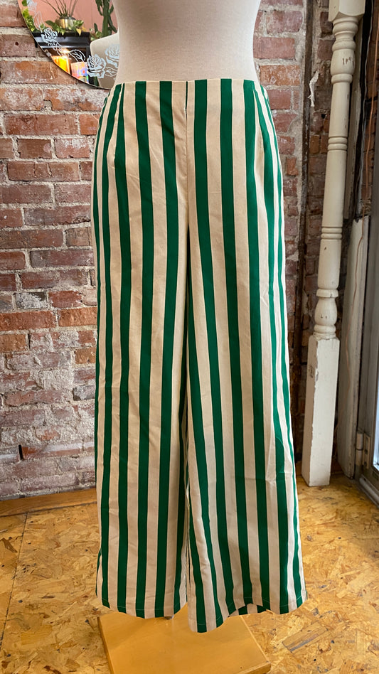 Bamboo Green Trousers
