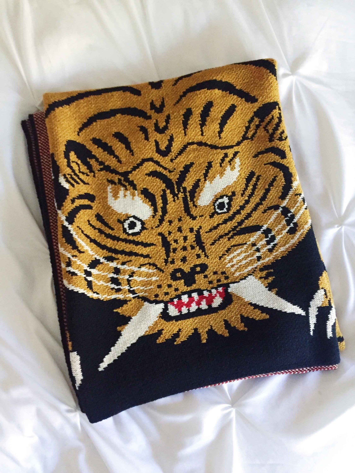 Black Tiger Blanket
