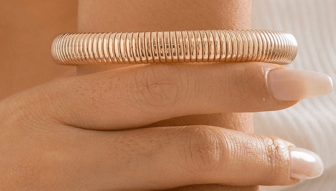  Cobra Tobogas Omega Stretch - Stainless Steel - 14K Gold - Tsuru