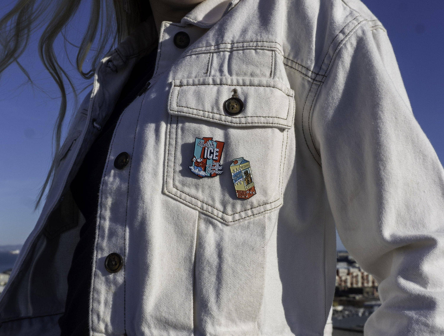 Abolish ICE Enamel Pin