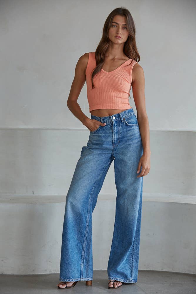 UV Neck Reversible Tank Top