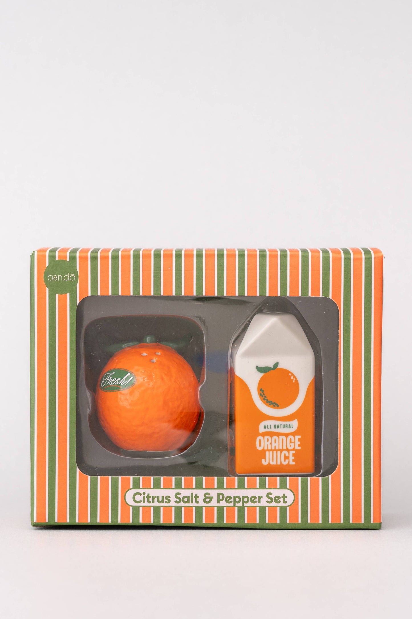 Salt and Pepper Shakers, Orange