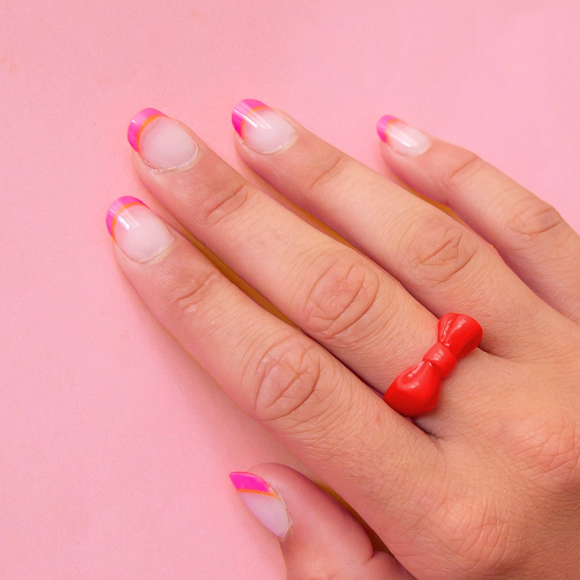 Kitsch Bow Ring | Red - Tsuru