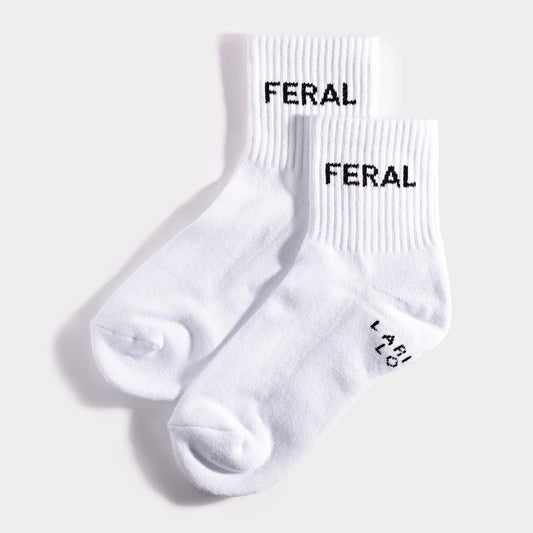 Feral Quarter Crew Socks