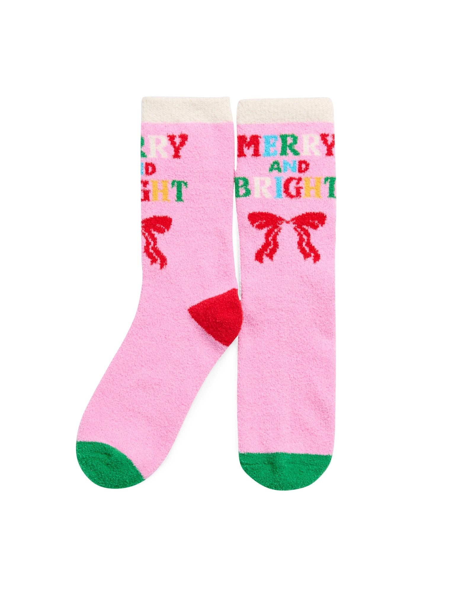 "Merry & Bright" Socks - Tsuru