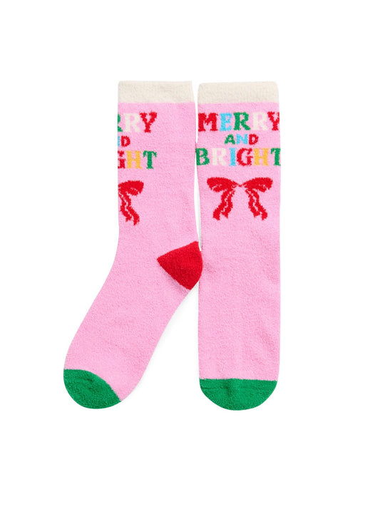 "Merry & Bright" Socks - Tsuru