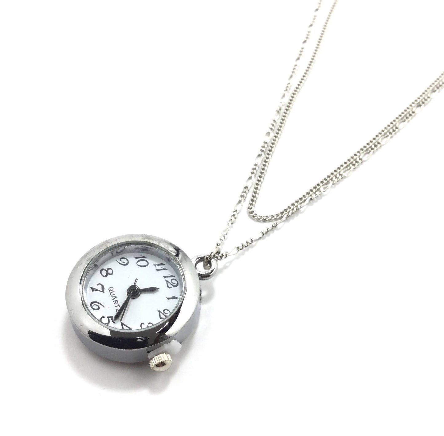 Gold Clock Necklace