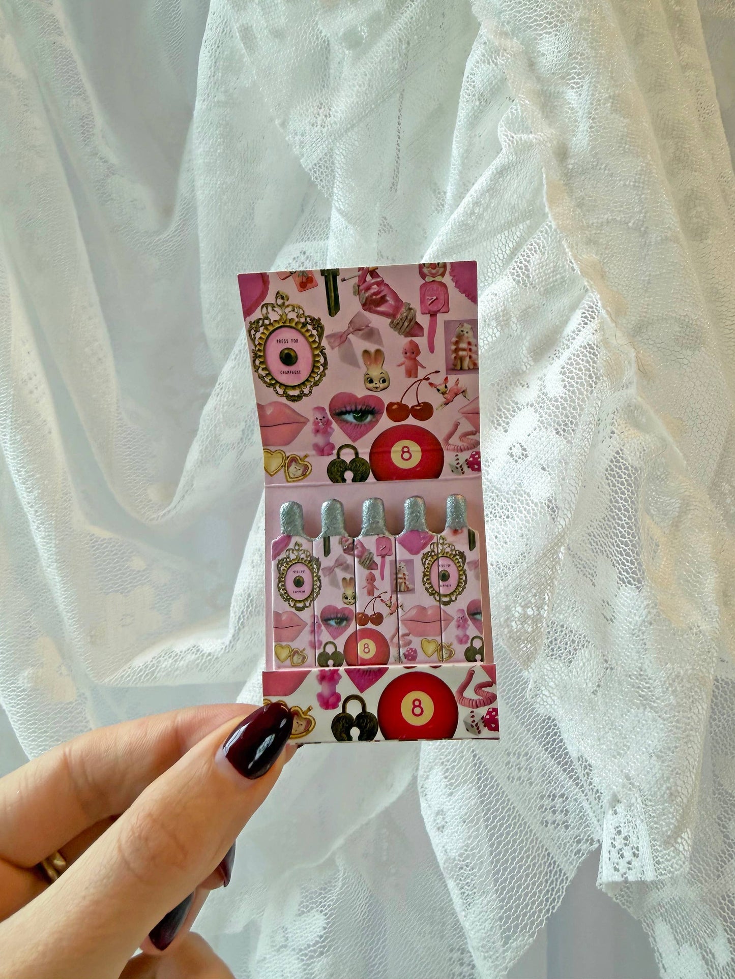 Pink Things Matchbook