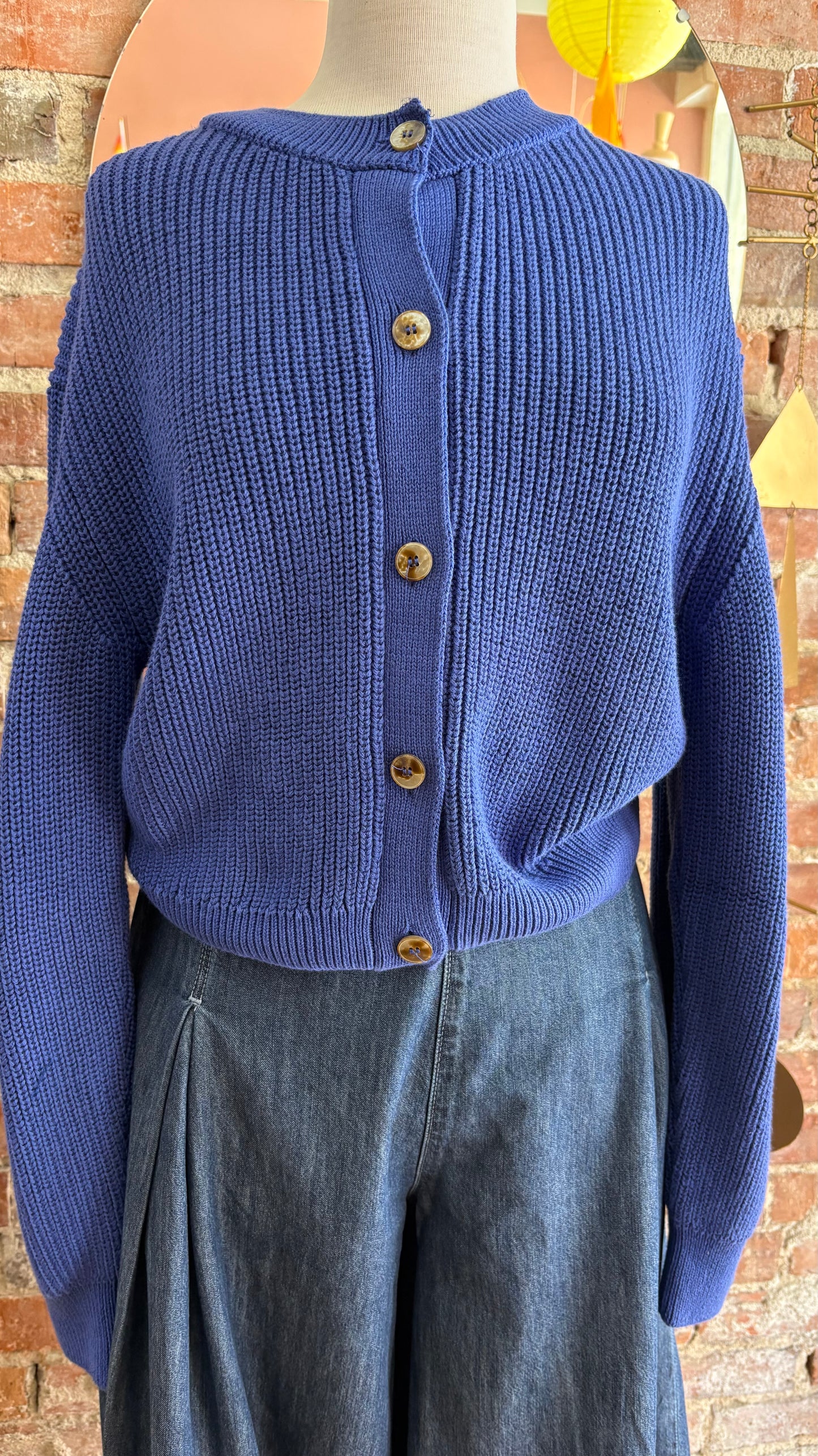 Vienna Cotton Knit Cardi