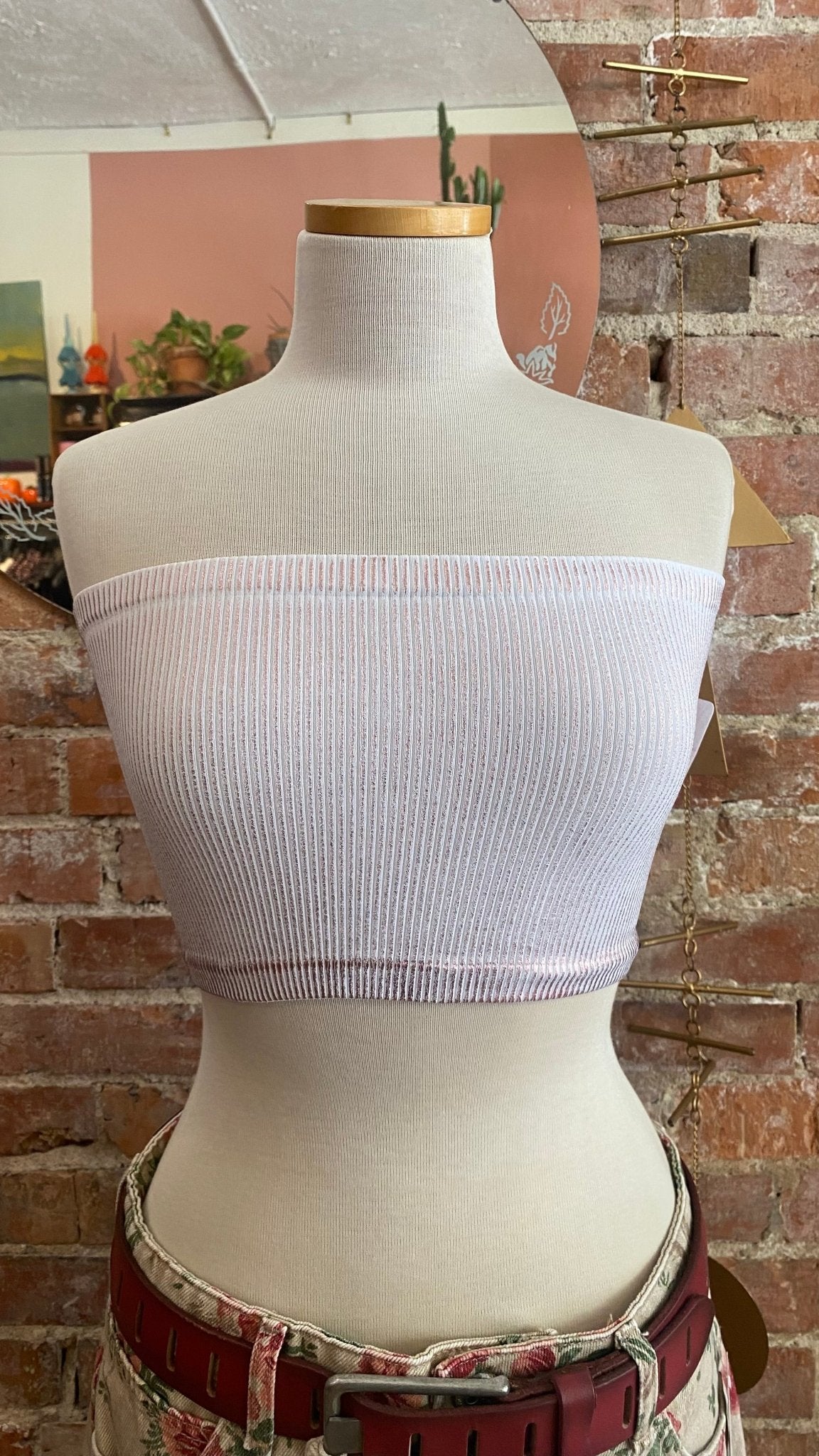 Amelia Foil Bandeau - Tsuru