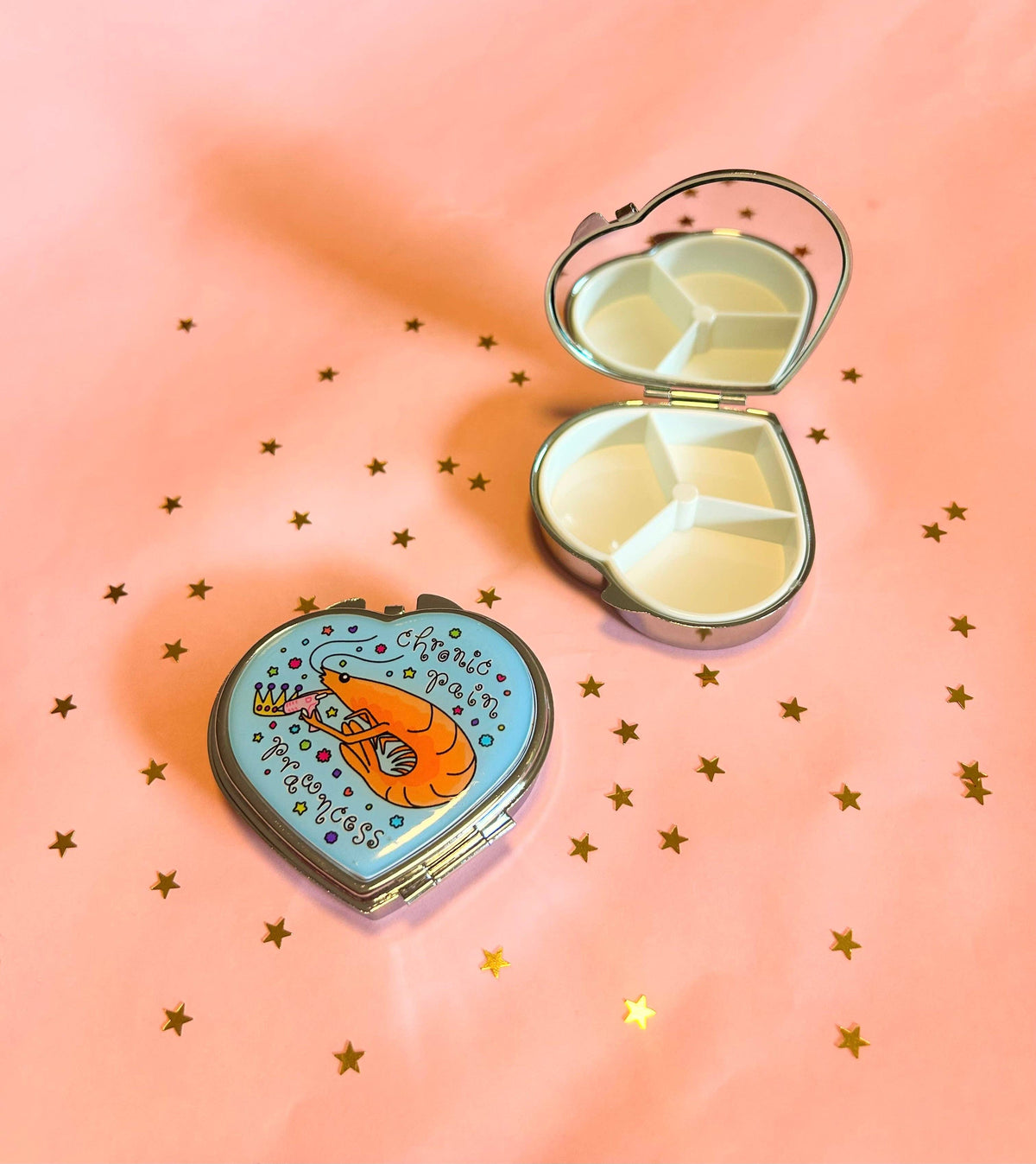 Chronic Pain Prawncess Pill Case (Tamiko X TPF)