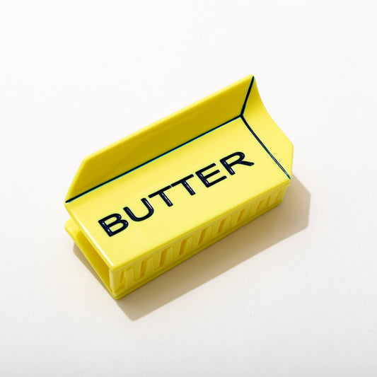 Butter Acetate Hair Claw Clip