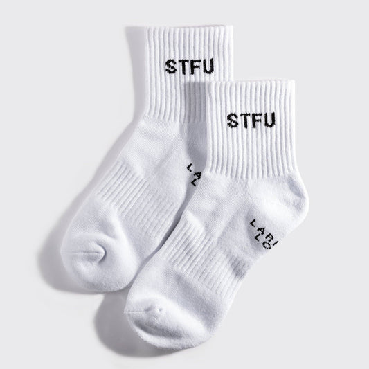 STFU Quarter Crew Socks