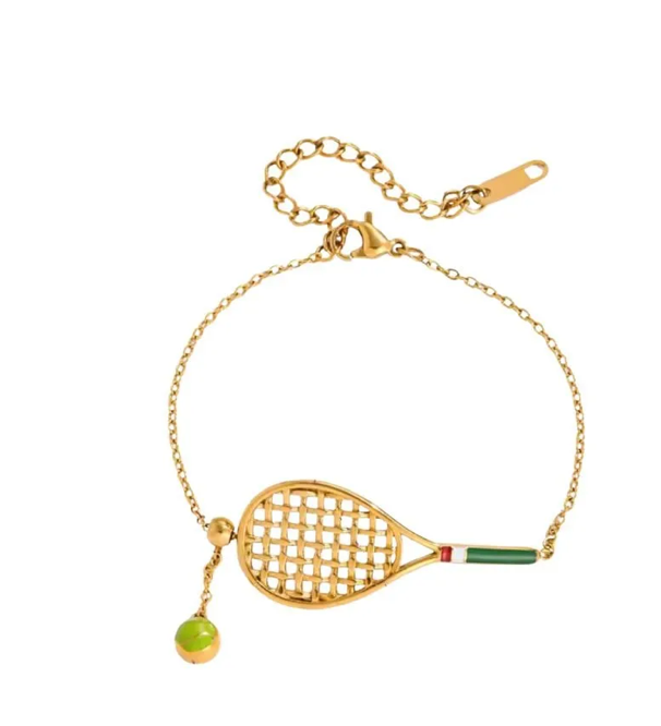 Country Club- Tennis Bracelet - PVD Enamel- Waterproof