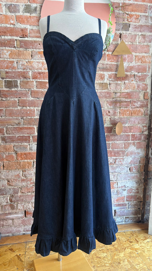 Another Season Midi in Rinse Wash