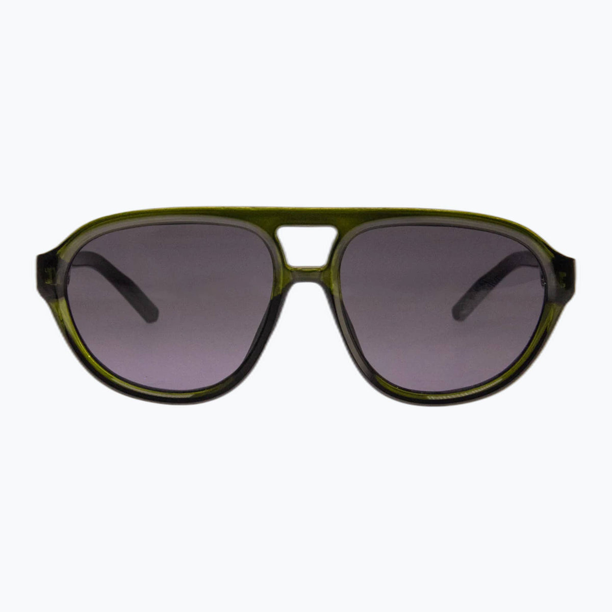 Horizon - Retro Polarized Aviator Sunglasses for Women & Men in grey, rose red, or green