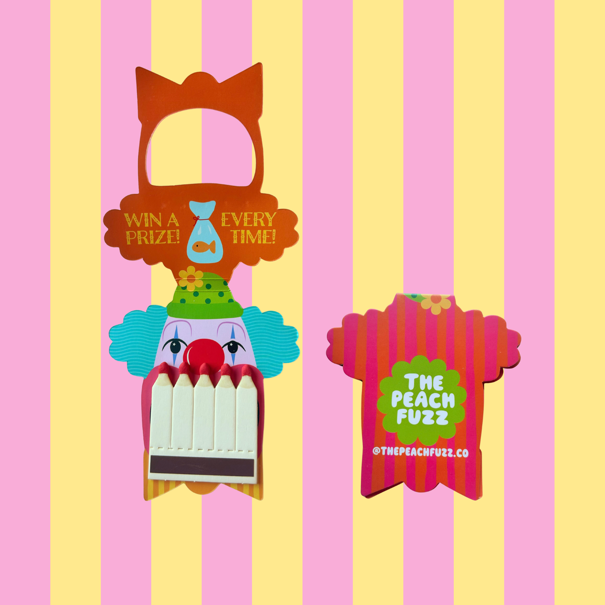 Clown Teeth Matchbook