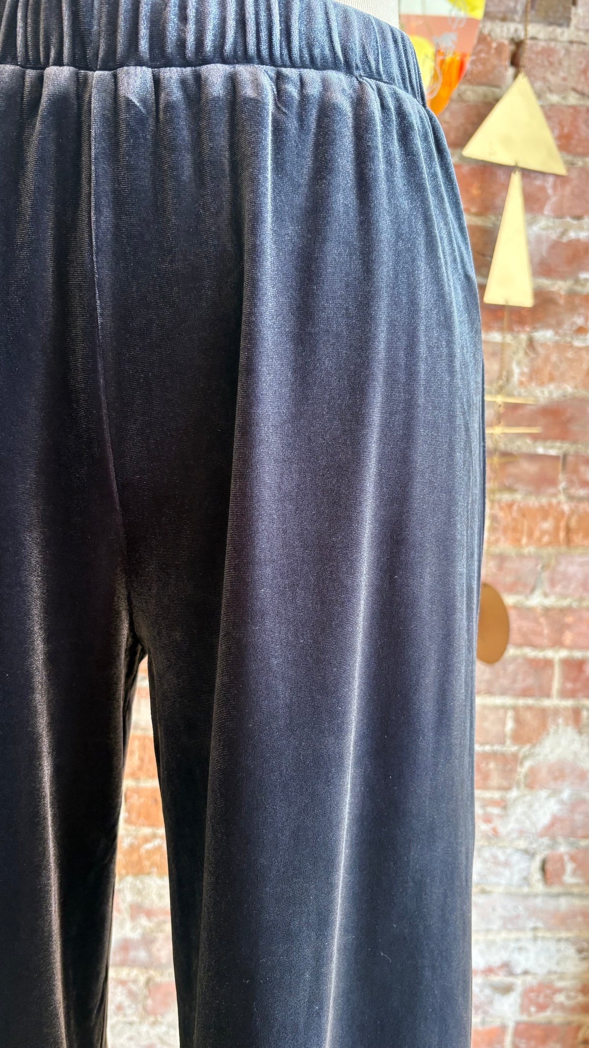 Blue Velvet Trousers