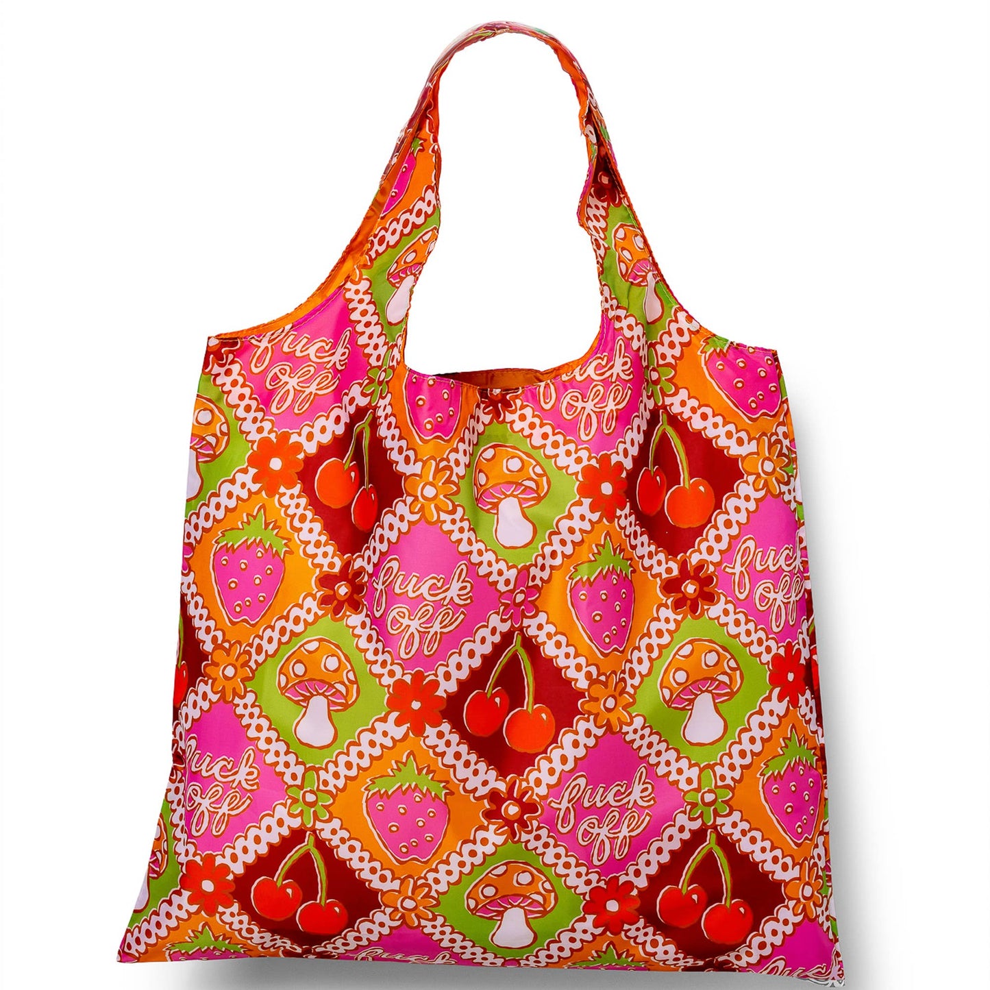 F*ck Off Retro Art Sack® | Eco-Friendly Reusable Tote Bag