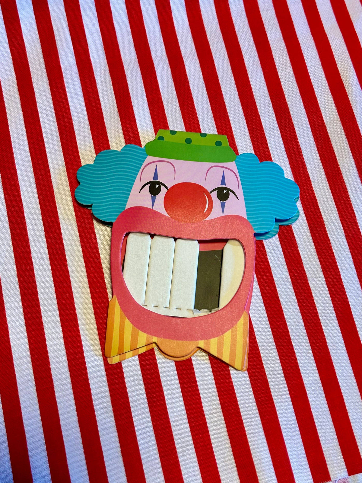 Clown Teeth Matchbook