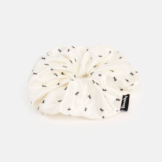 Silk Scrunchie in Large Ants