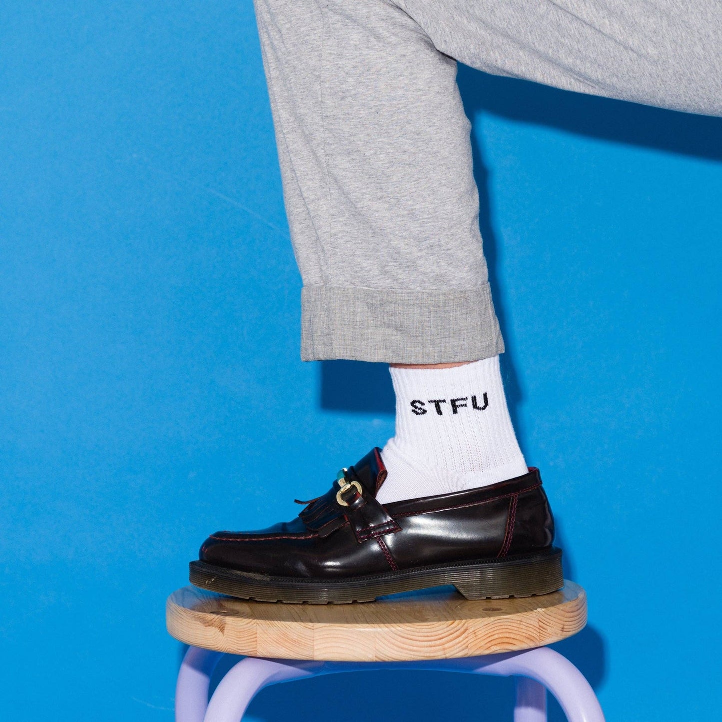 STFU Quarter Crew Socks