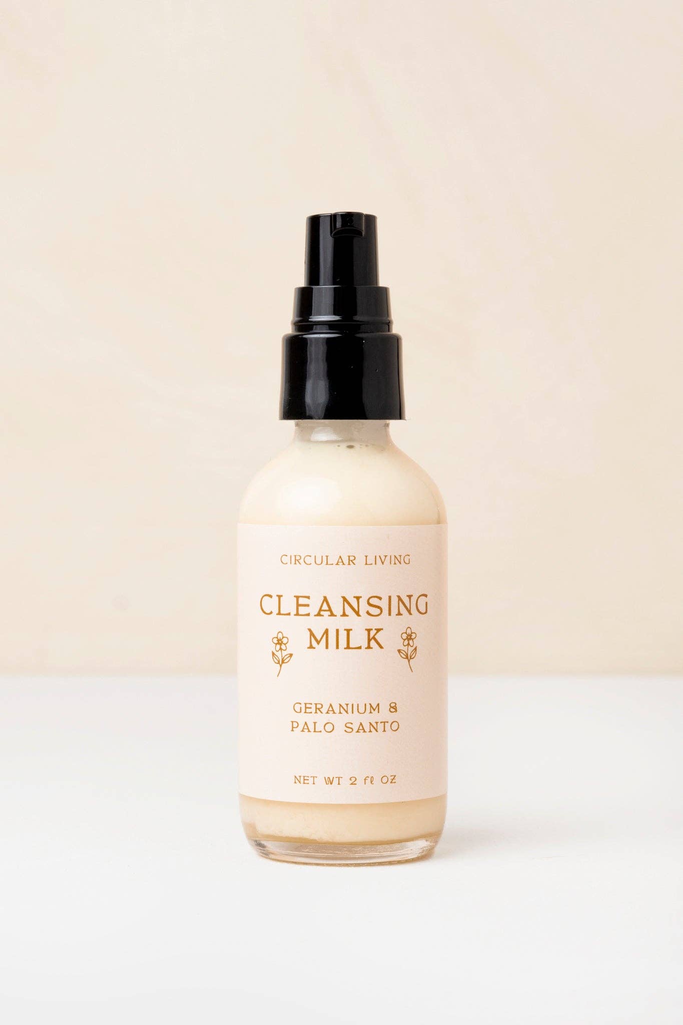 Cleansing Milk, Geranium & Palo Santo