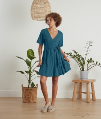 Kalen Dress in Marine