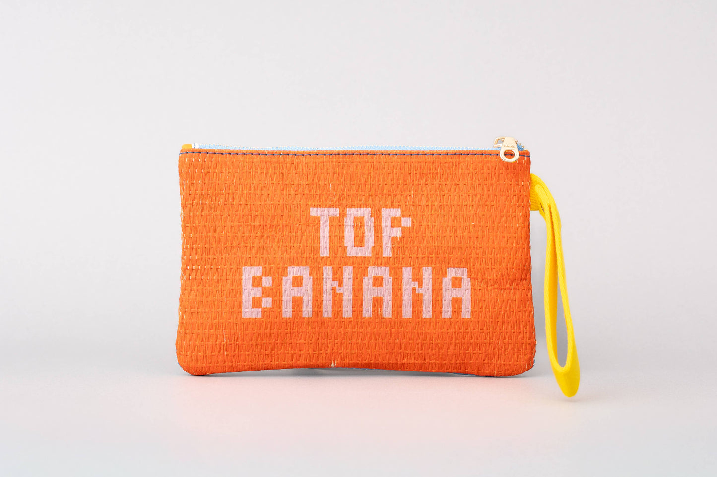 Rattan Pouch, Fruit Tiles