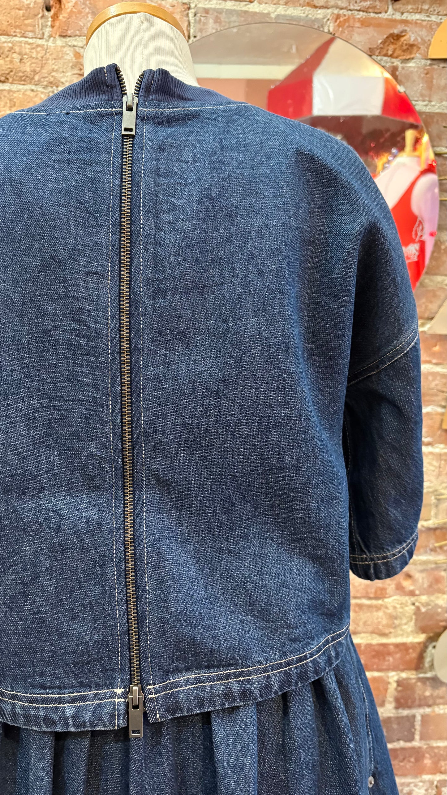 Westly Denim Skirt Set