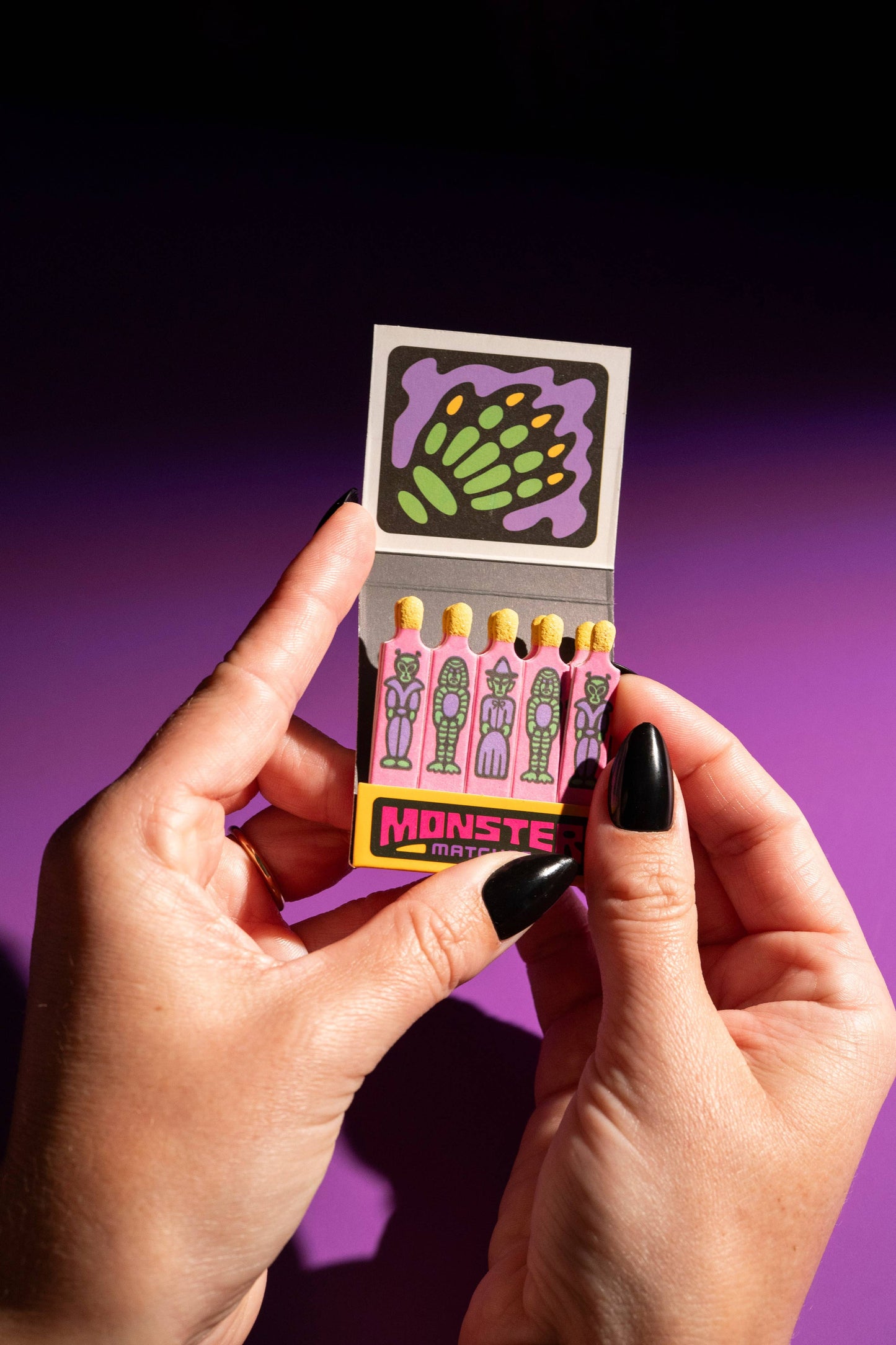 Monster Matchbook- Swamp Creature